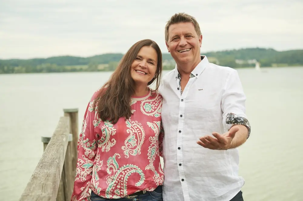 Mathias und Doris am Bodensee