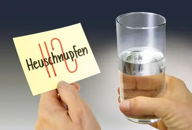Zeichen gegen Heuschnupfen