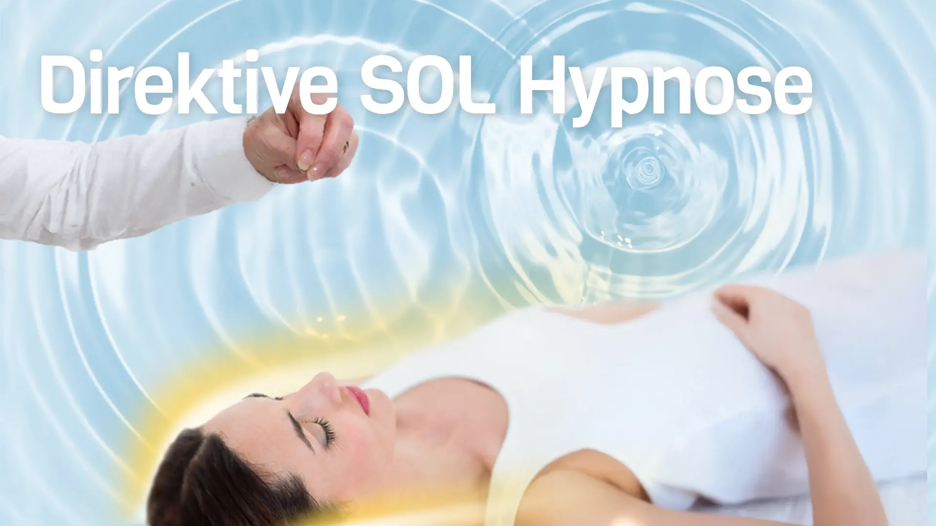 Frau wird hypnotisiert