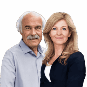 Elternsprechstunde Portrait von Dr. Friedrich Graf und Vera Kaesemann