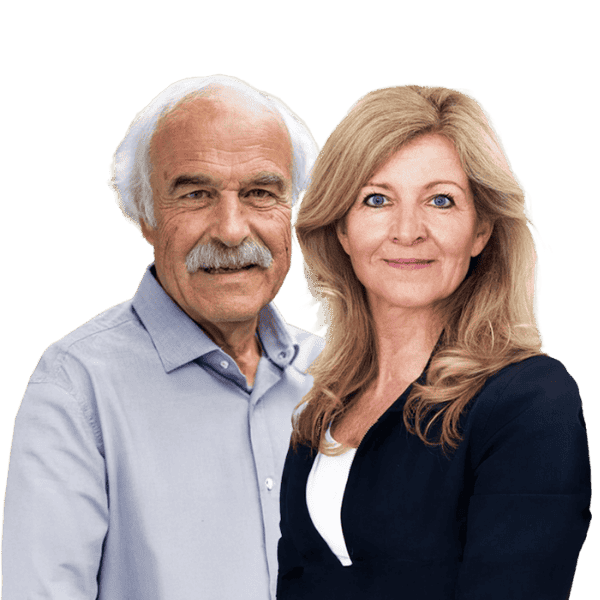 Elternsprechstunde Portrait von Dr. Friedrich Graf und Vera Kaesemann