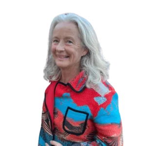 Alize Timmerman Portrait im bunten Pullover