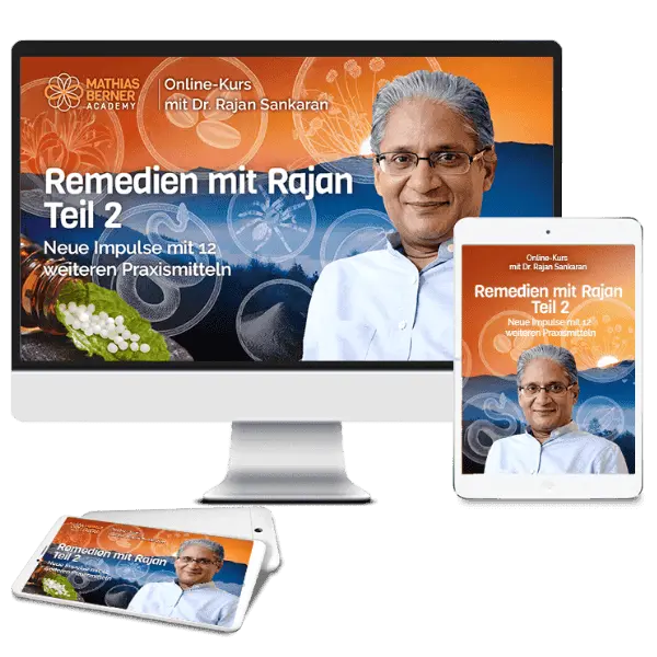 Landschaft mit Sonnenaufgang, Rajan und Text