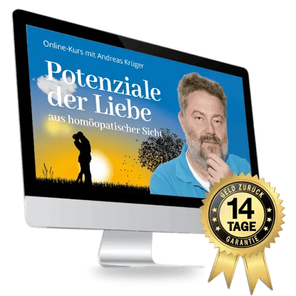 Paar als Silhouette was sich umarmt mit Text und Andreas