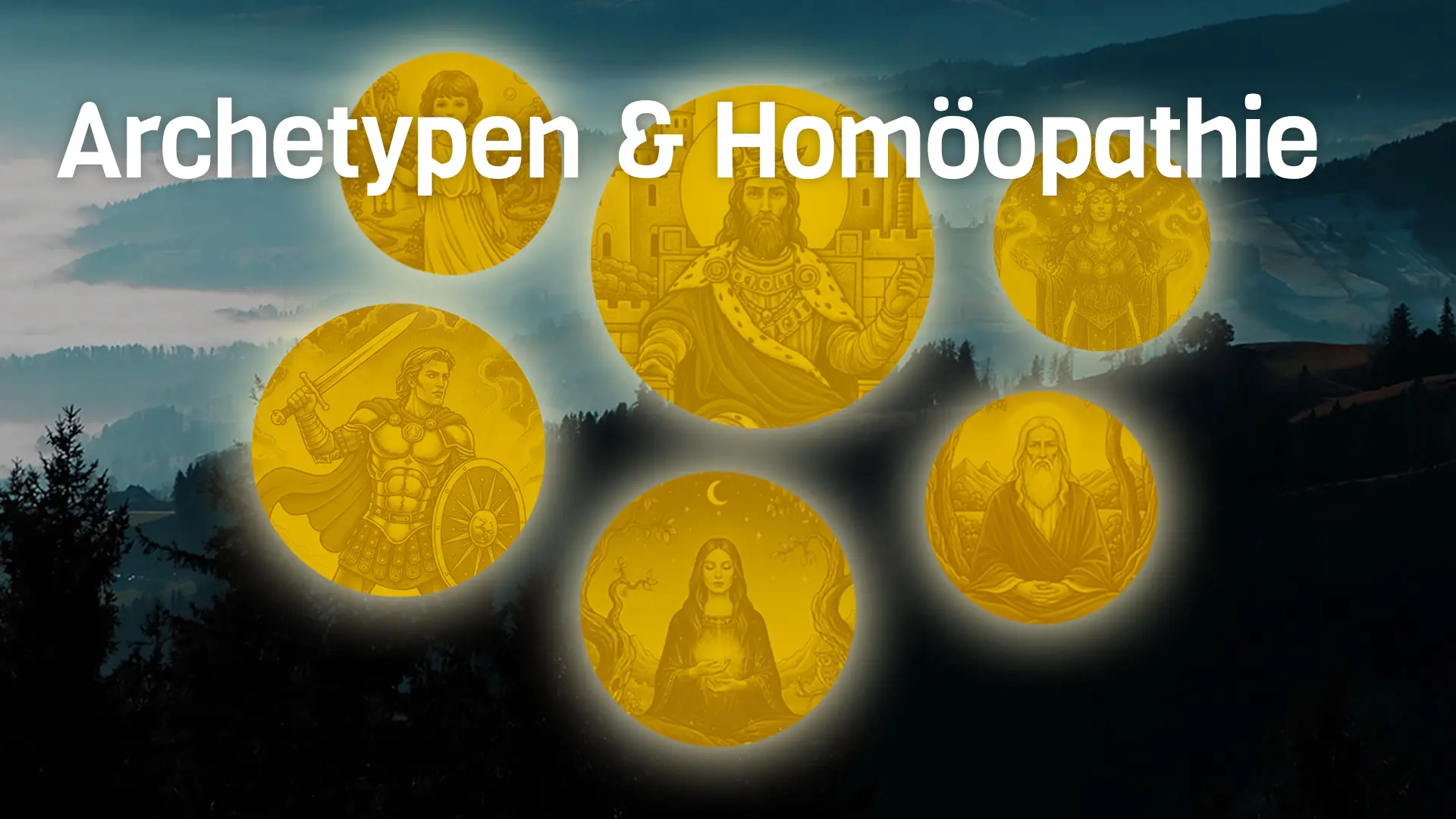 verschiedene Archetypen und Text