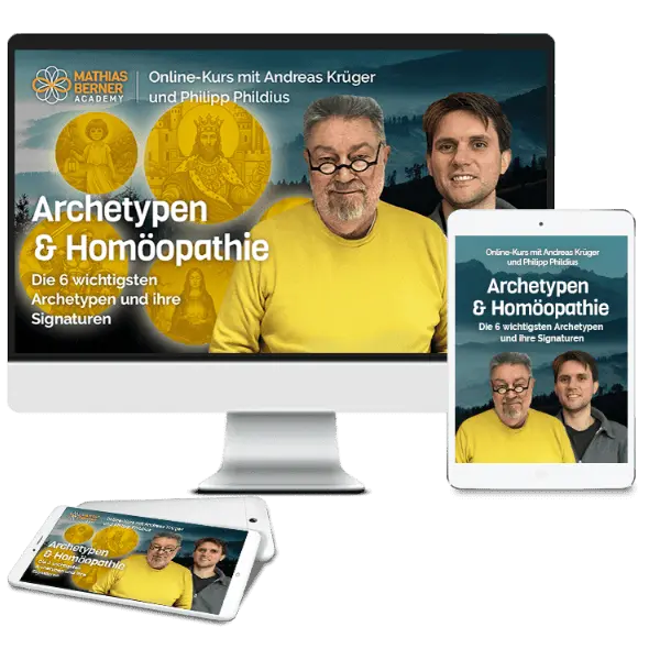 Andreas und Philipp mit Archetypen und Text