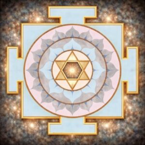 schwartz edelsteine yantra mond