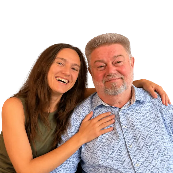 Portrait von Andreas Krüger und Camille Jaeglé