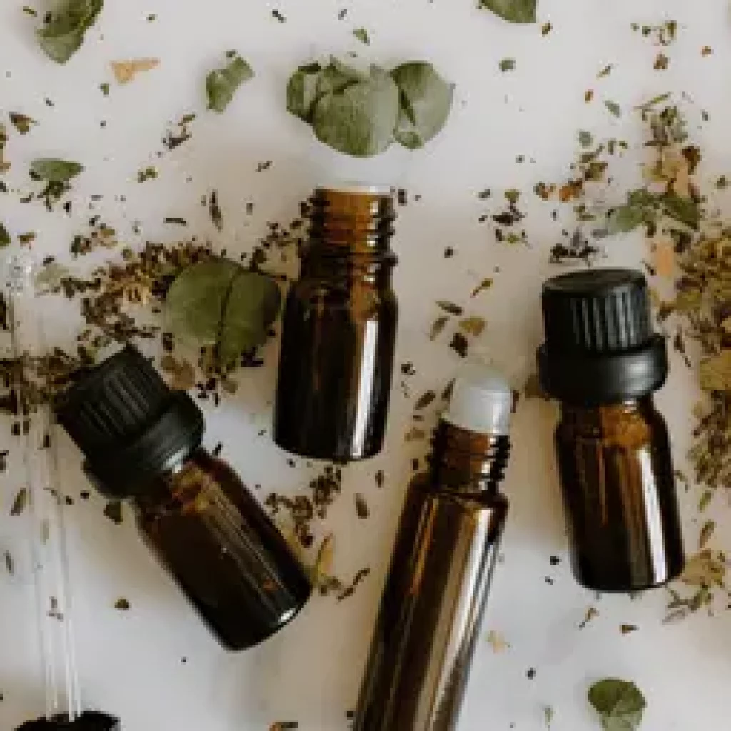 Nathanel Schwartz_Heilpilze – Heilpilzextrakt verschiedene Fläschchen aus der Homöopathie