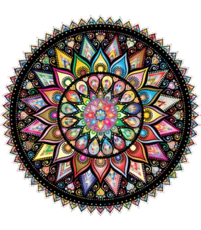 buntes Mandala