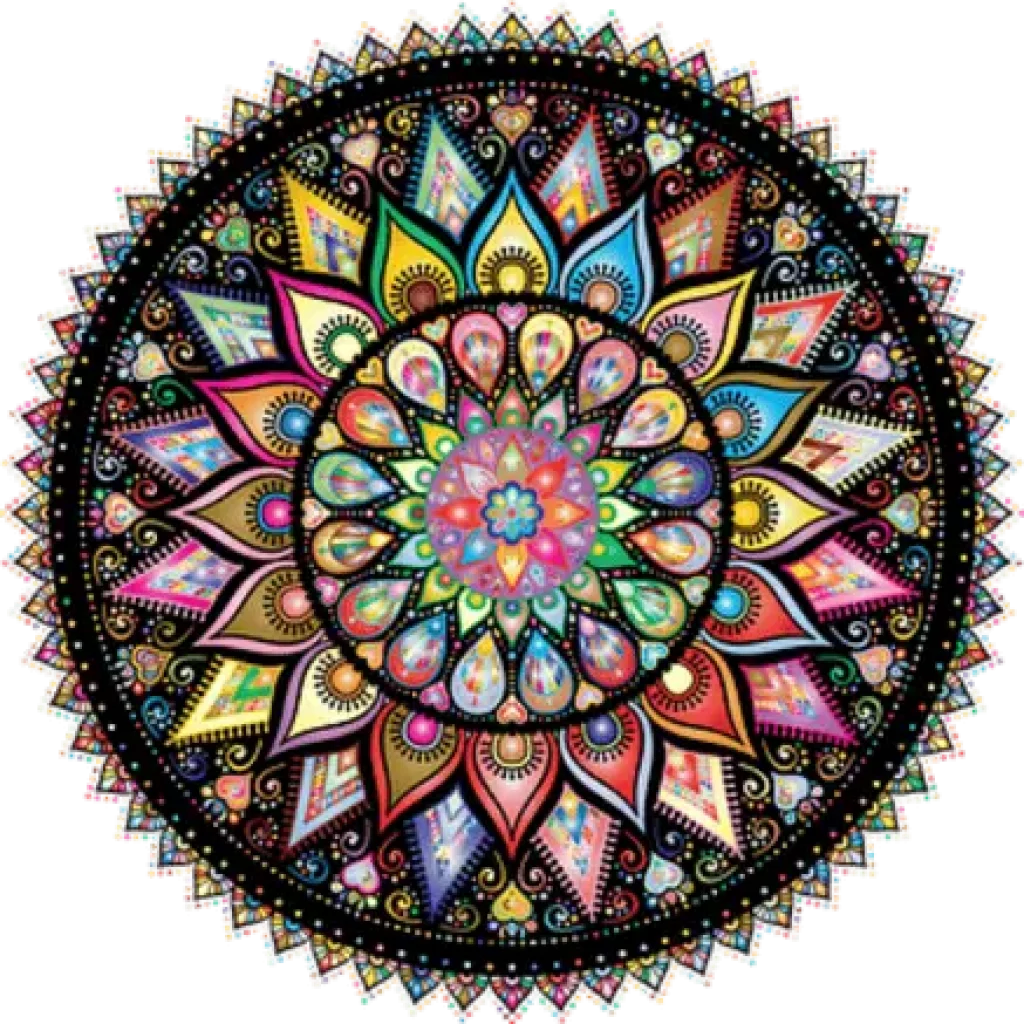 buntes Mandala